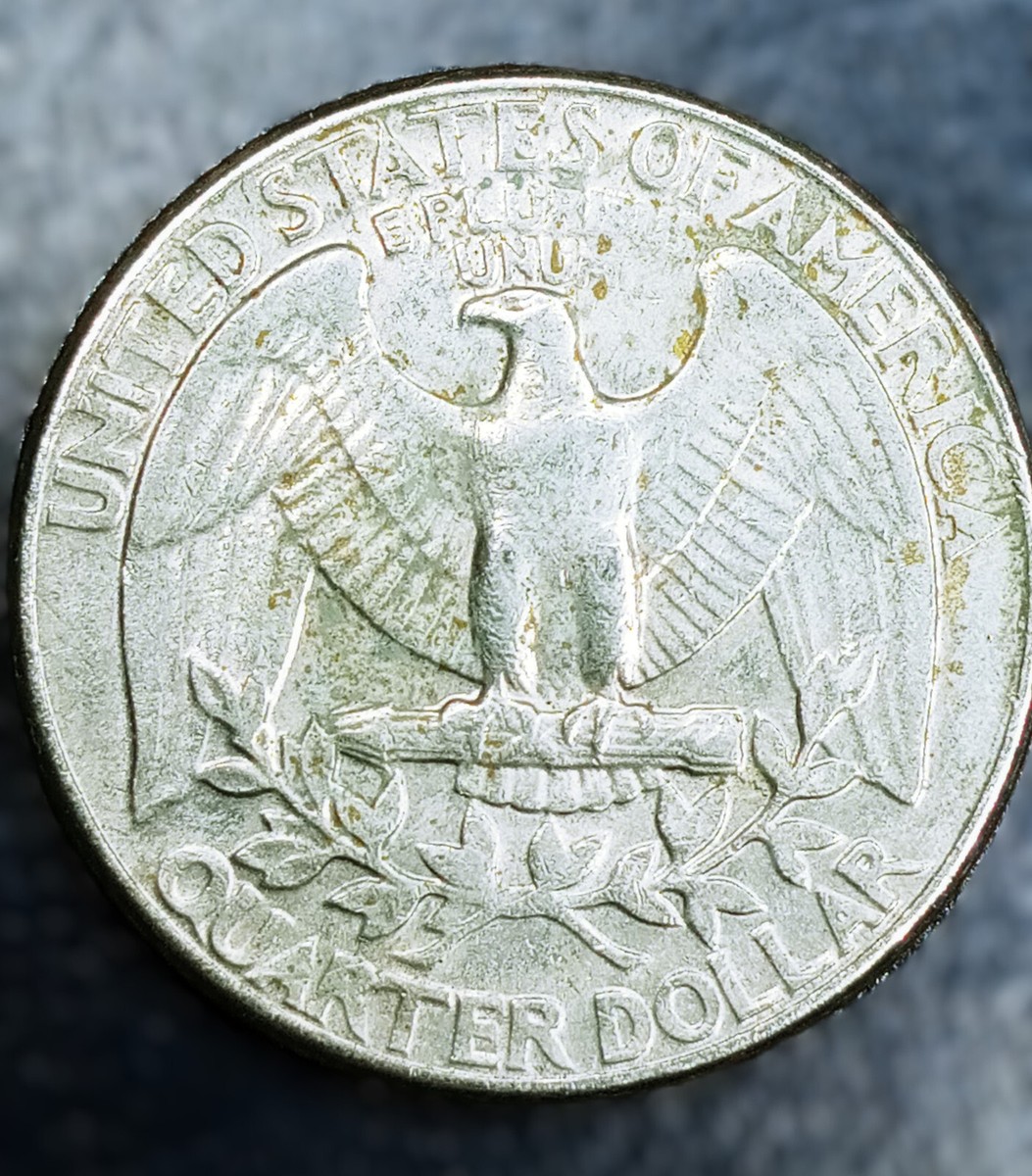 1982 D Quarter Error Heavy 