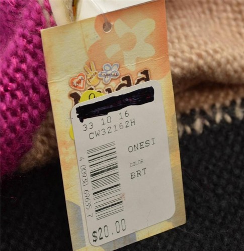 Bufandas de invierno barro para mujer naranja púrpura negro beige infinito bufanda envolvente NUEVAS - Imagen 3 de 3