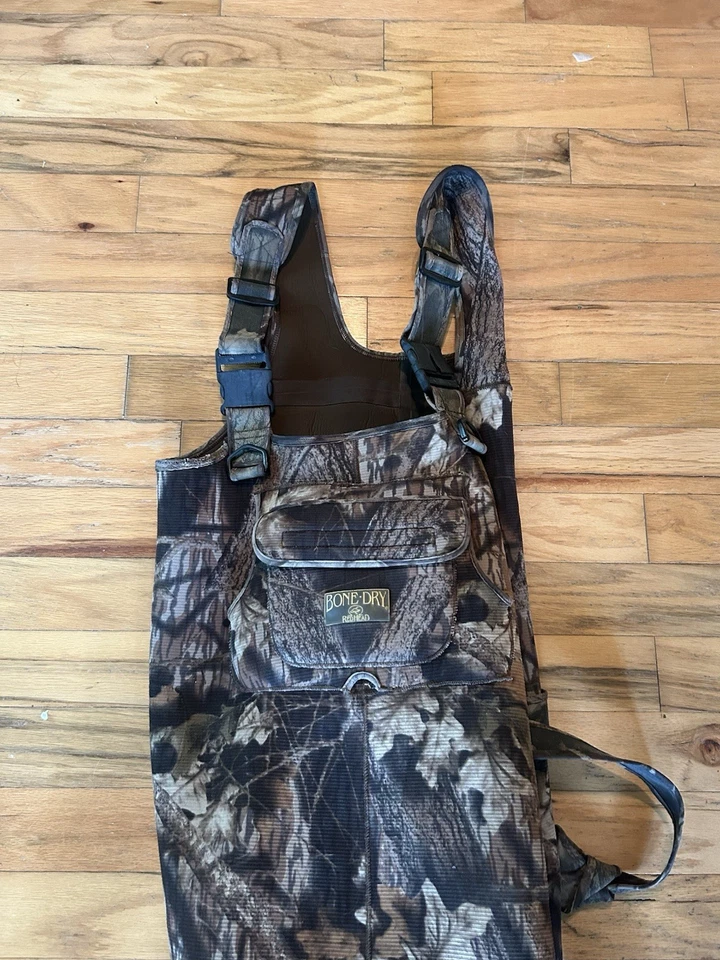 Redhead Bone Dry Chest Waders Thinsulate Mens Sz 10 Medium M Boot Neoprene Mossy - Image 3 of 4