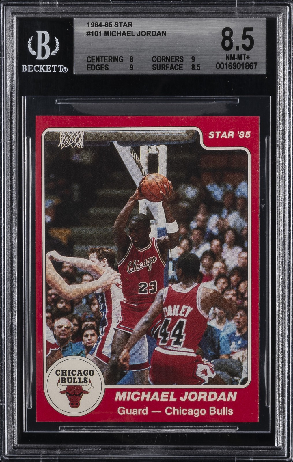 1984-85 STAR #101 MICHAEL JORDAN BGS 8.5
