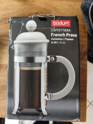 NEU + OVP  Bodum 1913-01 CAFFETTIERA Kaffeebereiter French Press Edelstahlfilter