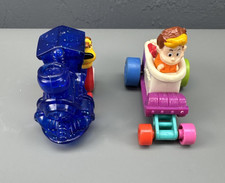 1991 Back to The Future McDonald s Happy Meal Toy Set of 2 Loose