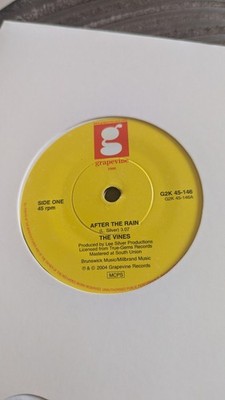 THE VINES AFTER THE RAIN GRAPEVINE 7''