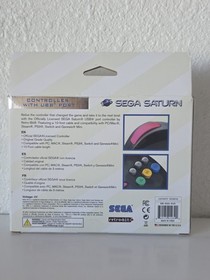Retro-Bit Official Sega Saturn USB Controller Pad for PC/Mac/Steam/PS3/Genesis