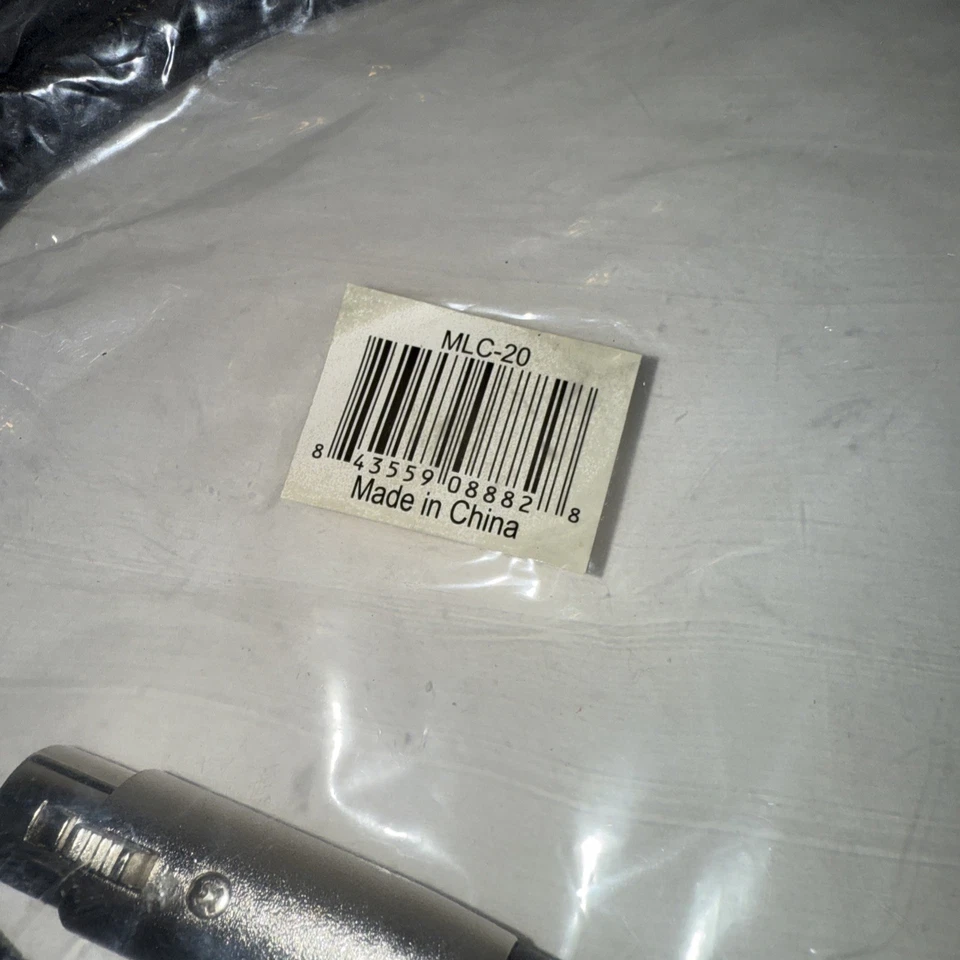 Cable de micrófono CBI MLC-20 LowZ XLR macho a XLR hembra Foto 4 de 4