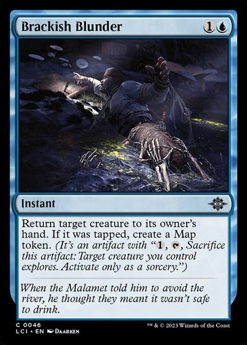 x1 Brackish Blunder - Lost Caverns of Ixalan - NM - MTG