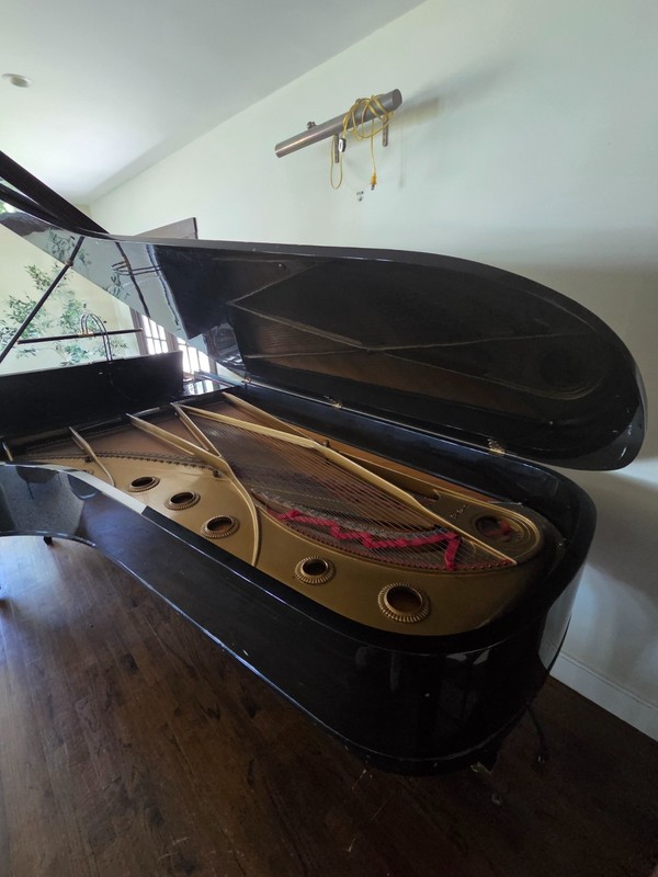 Baldwin SD-6 Concert Grand Piano 9' Black 1964 With Player Piano Add On!