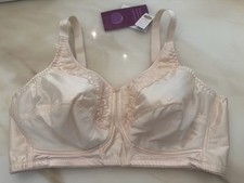 Naturalwear Pocketed Mastectomy Bra NWT Wire-Free Post-Surgery Comfort 4OC Nude