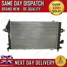 VAUXHALL ASTRA H / ZAFIRA B 1.3 1.7 1.9 2004-2015 MANUAL ENGINE COOLING RADIATOR