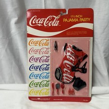 1986 BBI toys Coca-cola Coke Fashion Doll Outfit Barbie Clone Sz Lingerie Shoes