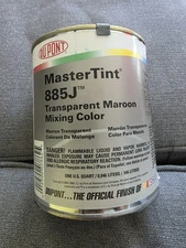 1 U. S. Quart DuPont Cromax Axalta Master Tint 885J Transparent Maroon