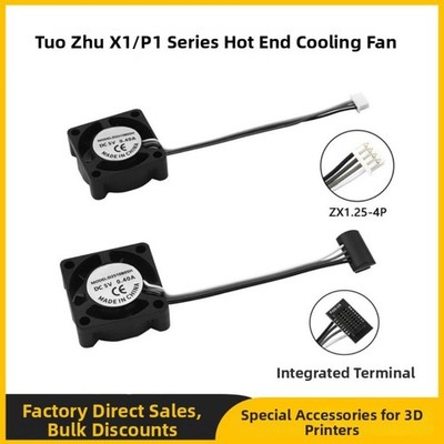 2510 Hot End Lüfter für Bambu Lab X1C P1S mit automatischer Abschaltung