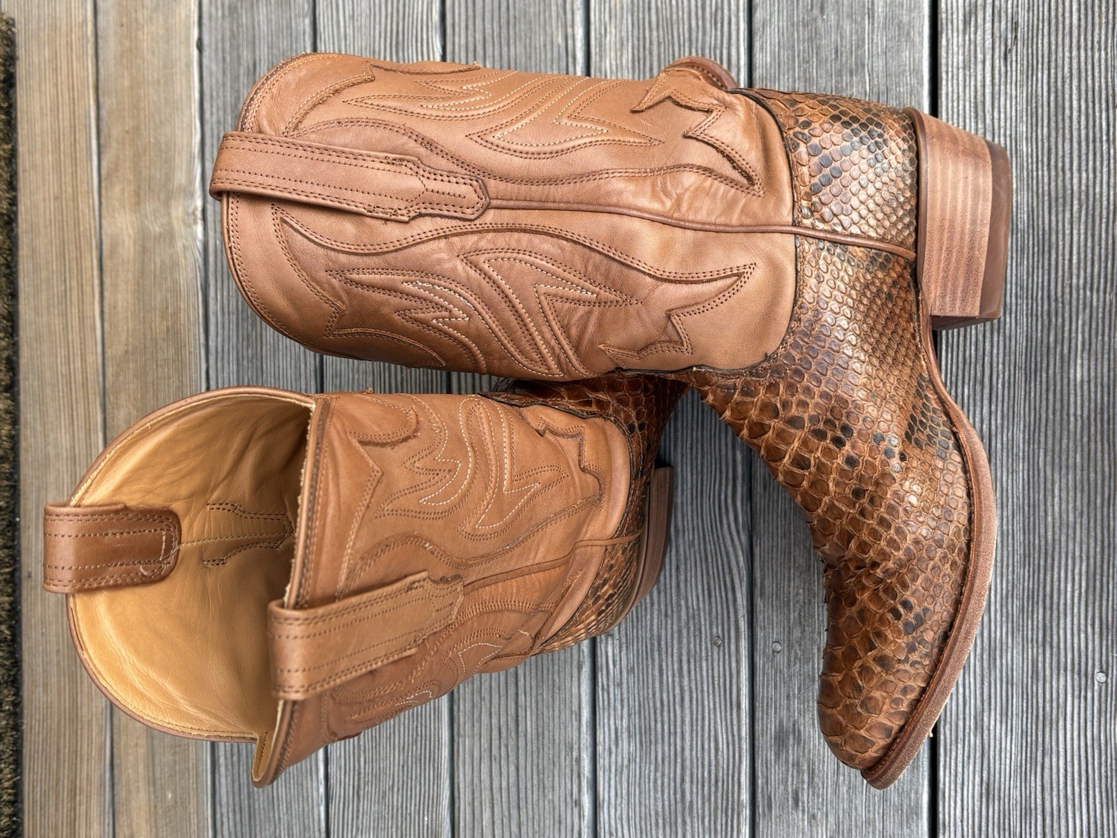 Tecovas THE BARTON Python Limited Edition 9 D In … - image 10