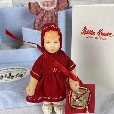 KATHE KRUSE UFDC SUSI Miniature Doll LE 1500 COA Wardrobe Box 2004