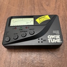QWIK TUNE Automatic Guitar Bass Tuner - Works