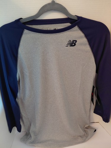 New Balance Youth 3 Quarter Raglan Red Blue Navy Black Size L&XL. Unisex NWTags - Picture 7 of 12