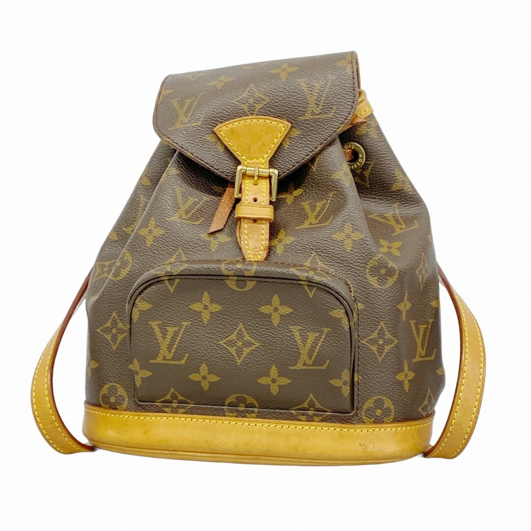 Louis Vuitton Monogram Mini Monsuri Backpack M51137 Brown Preowned 5Ge6256-H