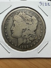 1898 S Morgan Dollar - As Shown! (#3122)