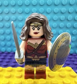 LEGO DC Super Heroes Wonder Woman Minifigure SH221 76087 76046 Dawn of Justice