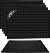 6PCSbar matbar mats for countertop18 x 12 Inch Coffee matbar mats for Bartending