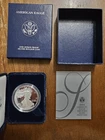 2004-W Proof $1 American Silver Eagle Box, OGP & COA, ASE