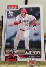 2026 Topps Series 1 RARE MIKE TROUT #350 8 PARALLEL VARIATIONS & BITTY POP NM !!