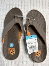 Reef Men's The Deckhand Flip Flops - Tan NWT - Size 11 US MEN - Water Friendly