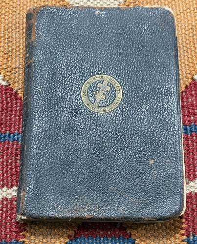 Cover of Science and Health with Key to the Scriptures Mary Baker Eddy 1913 Black Leather