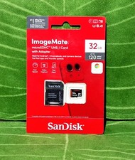 SanDisk 32GB ImageMate microSDHC UHS 1 Memory Card with Adapter NEW