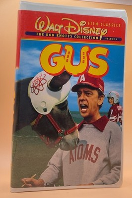 Gus VHS 1976, 1990s Disney Clamshell Release **Buy 2 Get 1 Free**