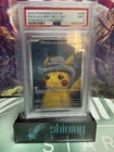 2023 POKEMON SVP EN-SV BLACK STAR PROMO #085 PIKACHU WITH GREY FELT HAT PSA 9