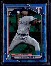 2024 Bowman Chrome Sapphire Edition #BCP-180 Emiliano Teodo Prospects