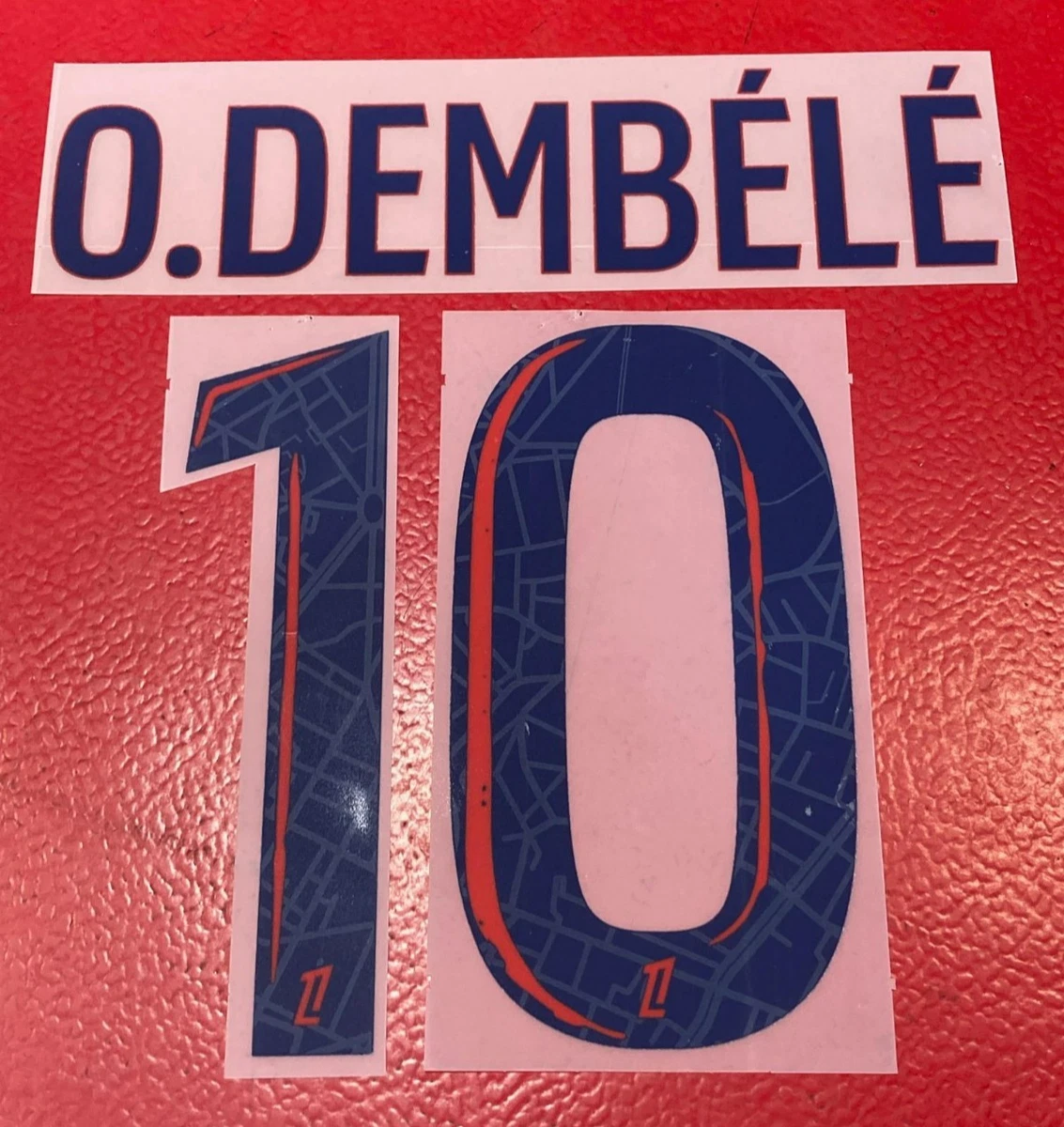 Flocages sponsor officiels monblason OM 22/24 D&P label de