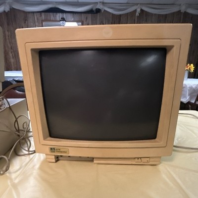 DTK Computer CDD-1401 14'' CRT VGA D-Sub Monitor Beige 4:3 640x480