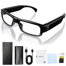Camera Glasses 1080P HD Video Recording Smart Glasses with Audio, Wearable ...