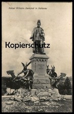 ALTE POSTKARTE KIEL HOLTENAU KAISER WILHELM DENKMAL KRIEGER monument Kriegsgott