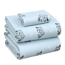 Flannel Sheets Twin XL Size - 100 Cotton Double Brushed Twin XL Sheet Sets, ...