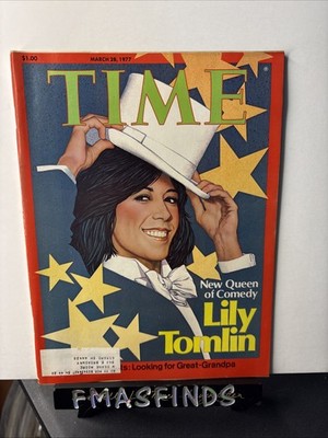 F1 1977 LILY TOMLIN New Queen Of Comedy TIME MAGAZINE March 28