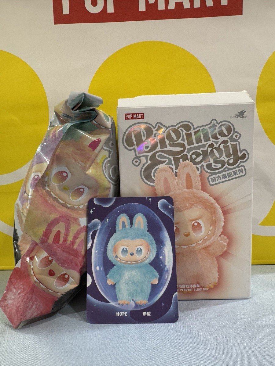 POP MART x The Monsters Labubu Big Into Energy Vinyl Plush