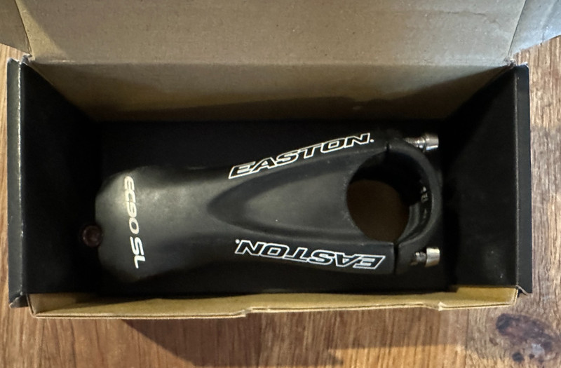 Easton EC90 SL Carbon Stem 90mm 10deg 31.8mm X 90mm 10deg Boxed