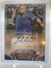 2024 Topps Update First Pitch Auto /99 Andy Reid #FPA-ARE Auto