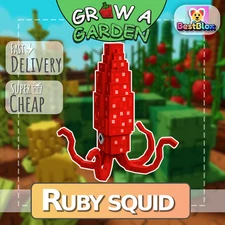 💎🦑Ruby Squid 🎮ROBLOX 🪴Grow a Garden | CHEAP | FAST | RELIABLE✅