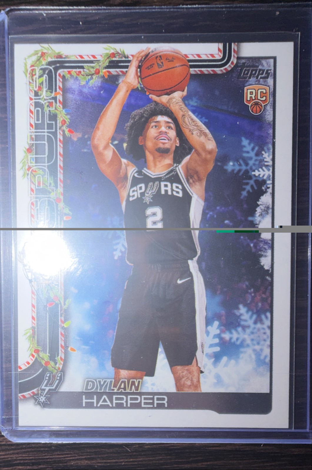 2025-26 Topps Holiday - Dylan Harper #H162 (RC)