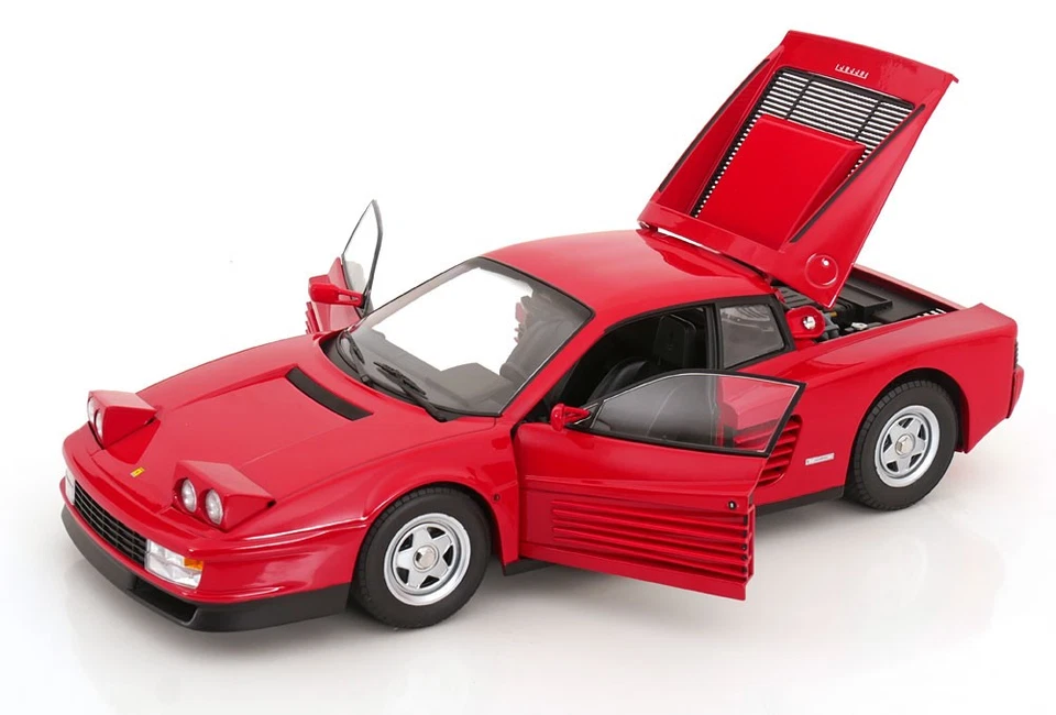 KK Scale 1:12 FERRARI TESTAROSSA RED 1986 WITH OPENINGS - KKDC120201