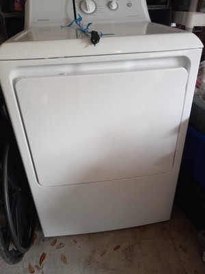 #ad HOTPOINT® 6.2 CU. FT. CAPACITY ALUMINIZED ALLOY GAS DRYER $250.00
