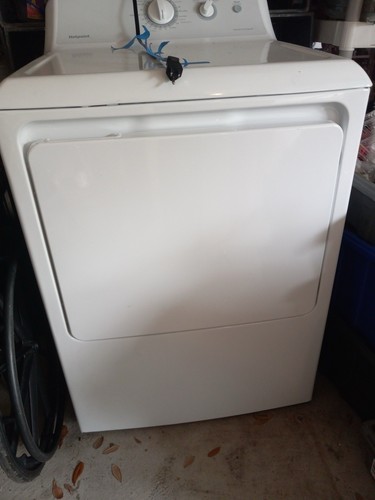 HOTPOINT® 6.2 CU. FT. CAPACITY ALUMINIZED ALLOY GAS DRYER