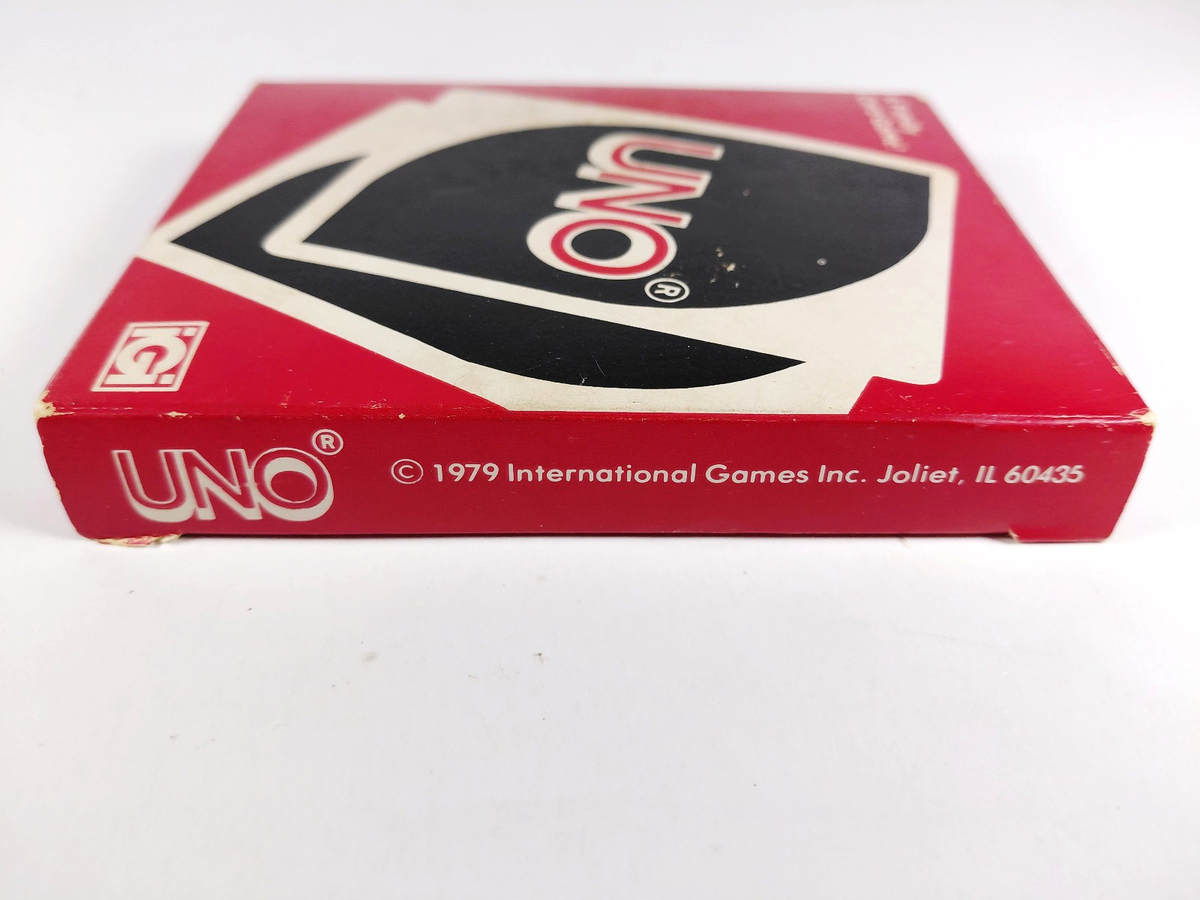 Vintage 1979 UNO Card Game (Cards Sealed) International Games Inc