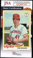 Tom Seaver Cards, Rookie Cards and Autographed Memorabilia Guide 36