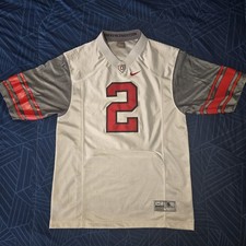 Ohio State Buckeyes Nike Pro Combat Jersey Rivalry Throwback Terrelle Pryor