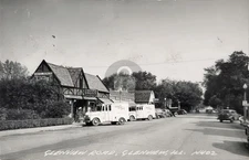 Glenview IL Illinois Glenview Road Glenora Farms Dairy RPPC Postcard COPY